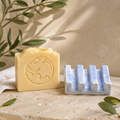 Savon NATURE avec son porte-savon