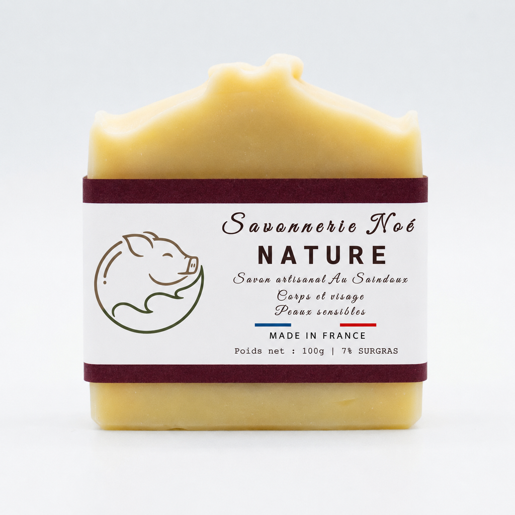 Savon NATURE surgras au saindoux